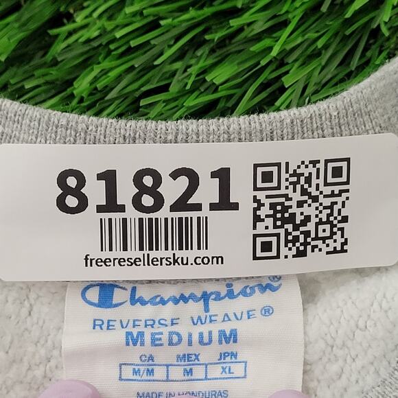 Vintage Champion Sweatshirt Medium 21x25 Baggy Reverse-Weave - Picture 8 of 16